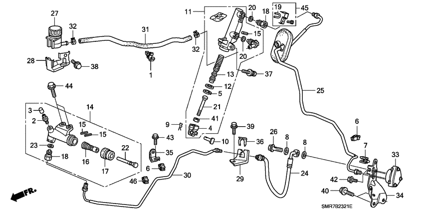 Clutch master cylinder