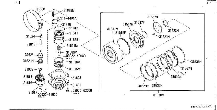 Oil pump & clutch