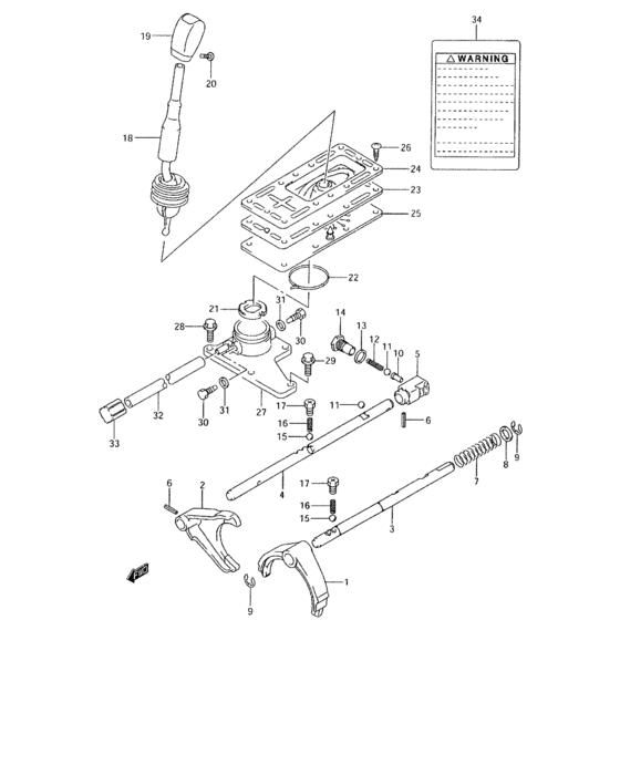 Transfer gear shifting
