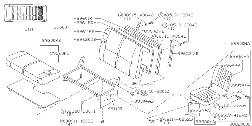 3rd seat