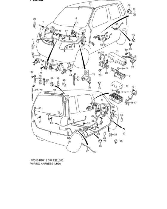 Wiring Harness For Suzuki Wagon R