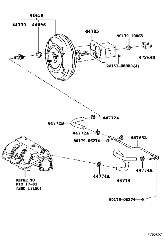 Brake Booster & Vacuum Tube