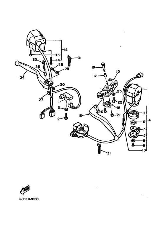 Handle switch & lever