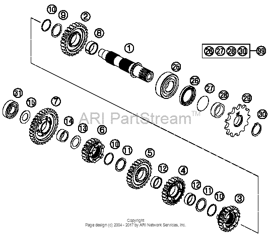 Transmission Ii - Countershaft