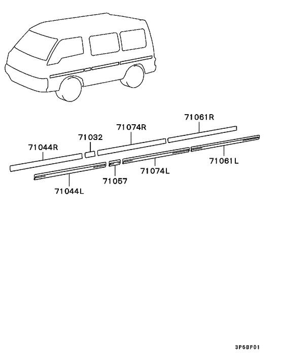 Side garnish & moulding