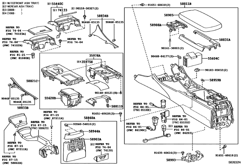 Console Box & Bracket