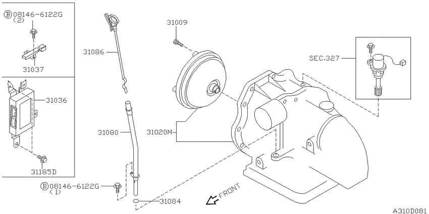 Auto transmission,transaxle & fitting