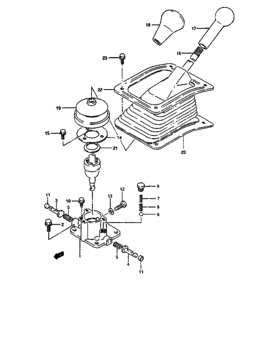 Gear shifting control