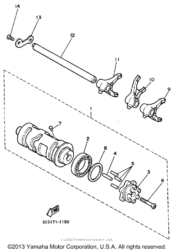 Shift Cam & Fork