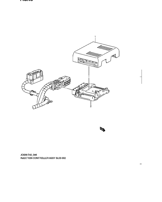 Injection controller assy