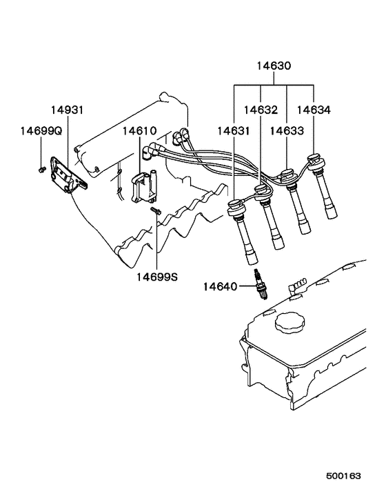 Spark plug,cable & coil
