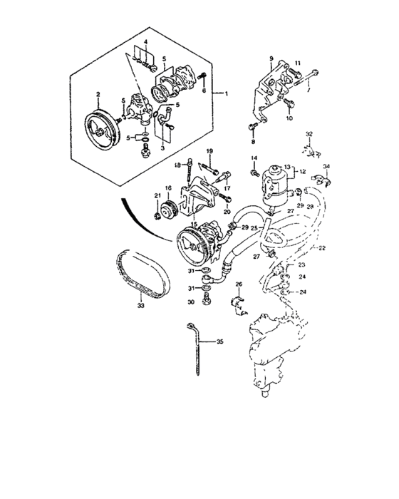 Power steering pump