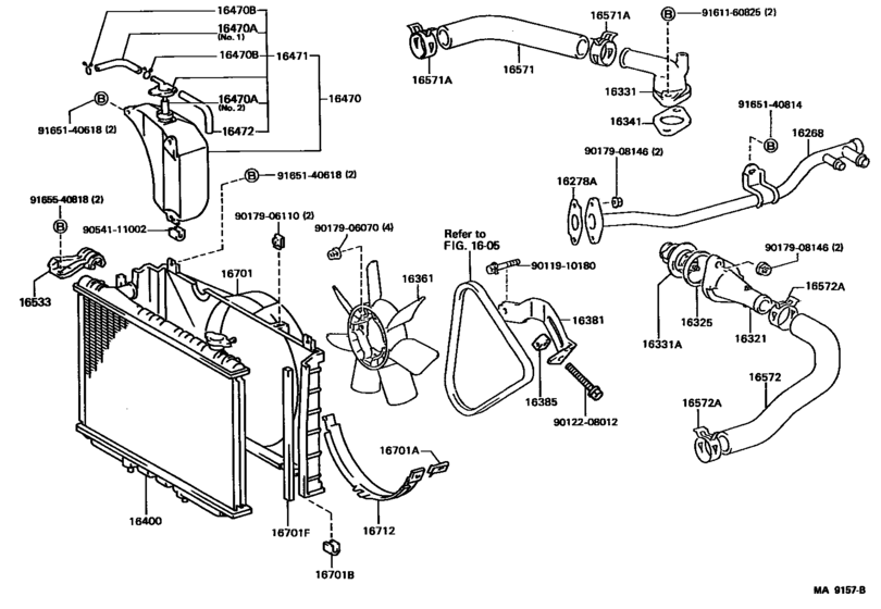 Radiator & Water Outlet