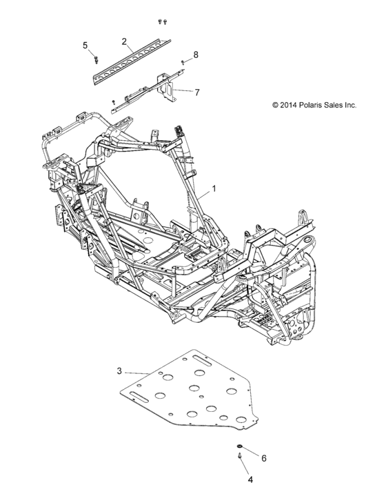 Chassis, Main Frame And Skid Plate