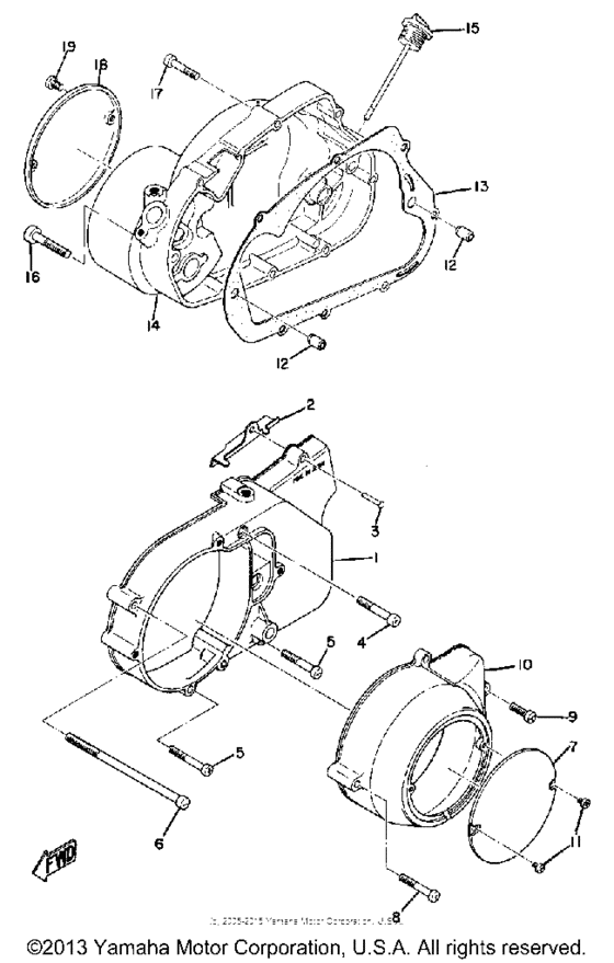 Crankcase cover