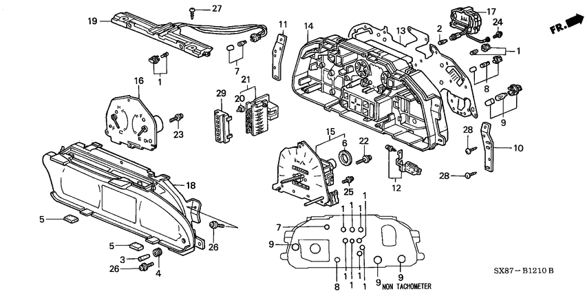 Meter components