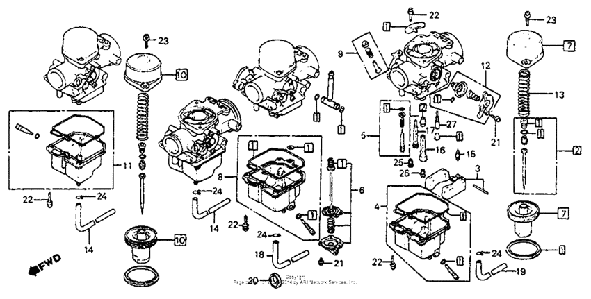 Carburetor (component parts)