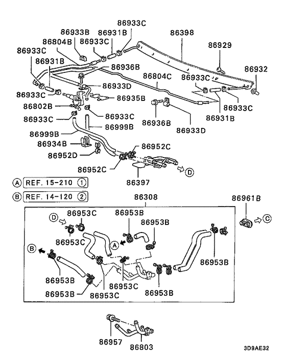 Heater unit & piping
