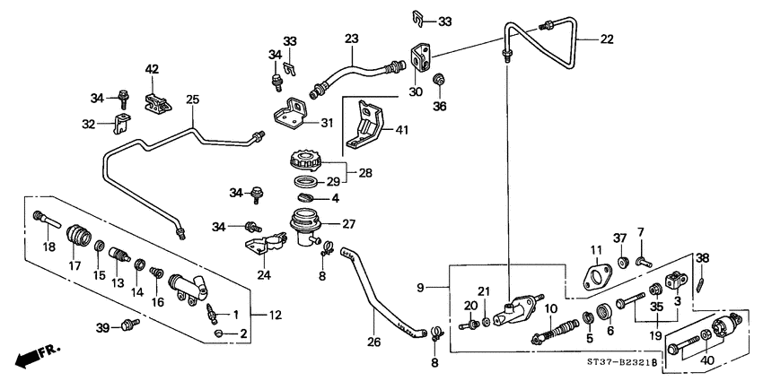 Clutch master cylinder