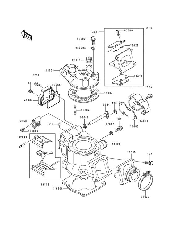 Cylinder head/cylinder