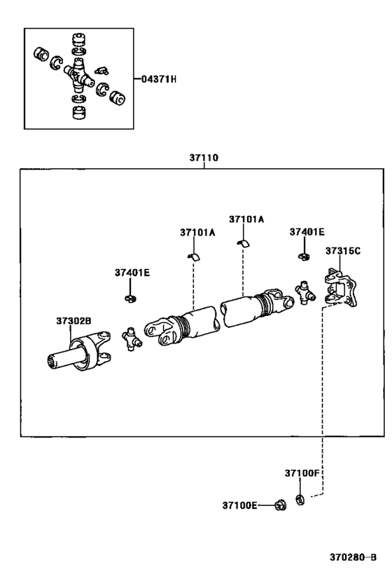 Propeller Shaft & Universal Joint