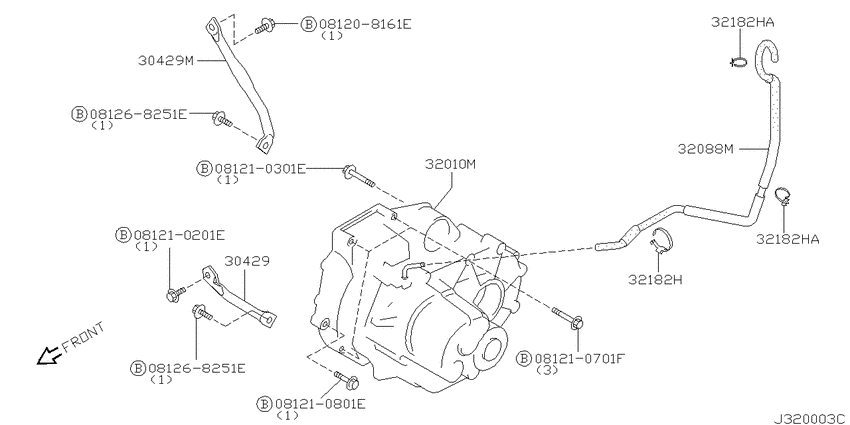 Manual transmission, transaxle & fitting