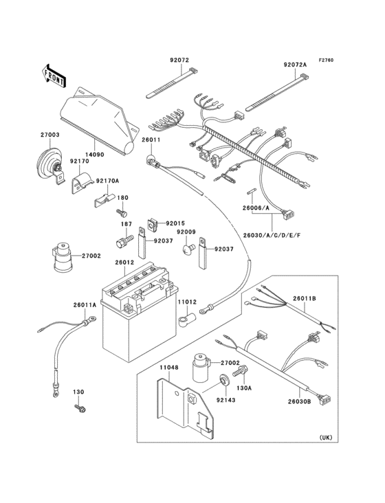 Chassis electrical equipment(1/2)