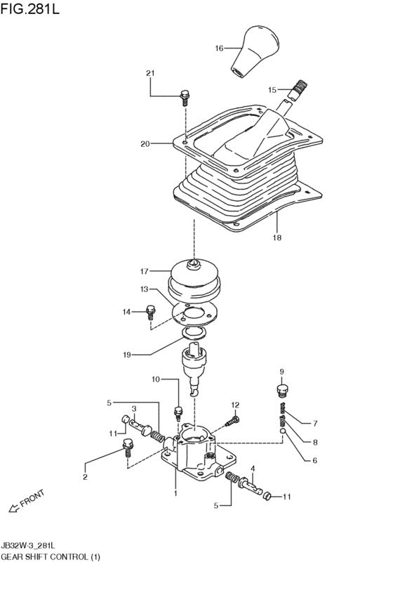 gearlever control
