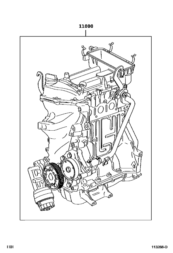 Partial Engine Assembly