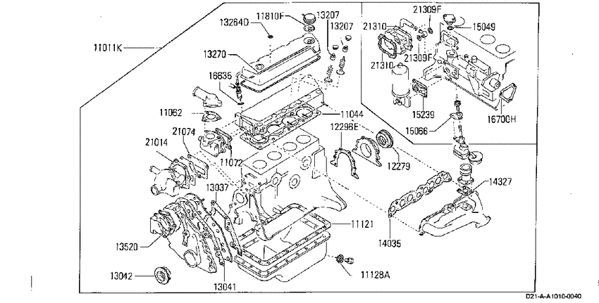 Engine gasket kit