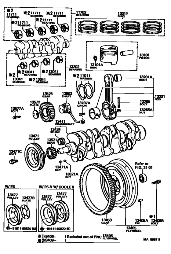 Crankshaft & Piston