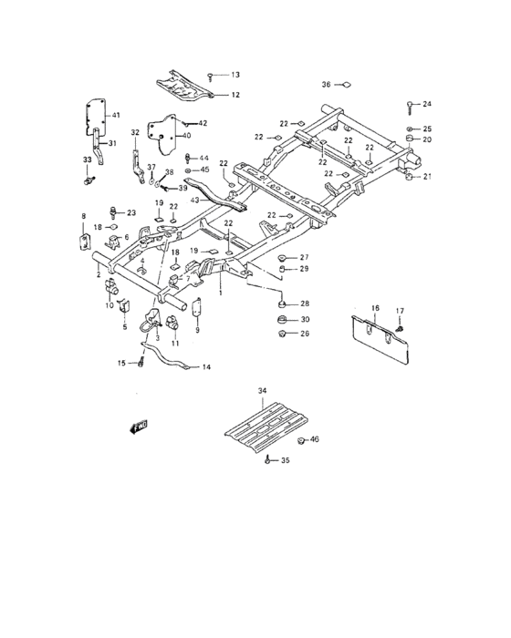 Chassis frame