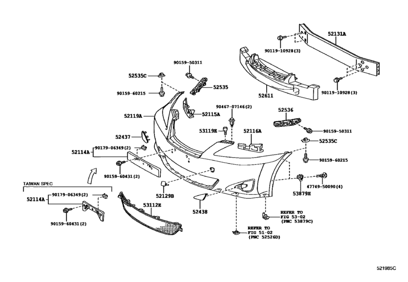 Front Bumper & Bumper Stay