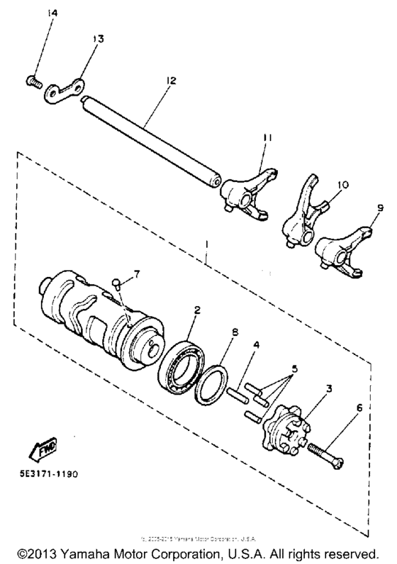 Shift Cam & Fork