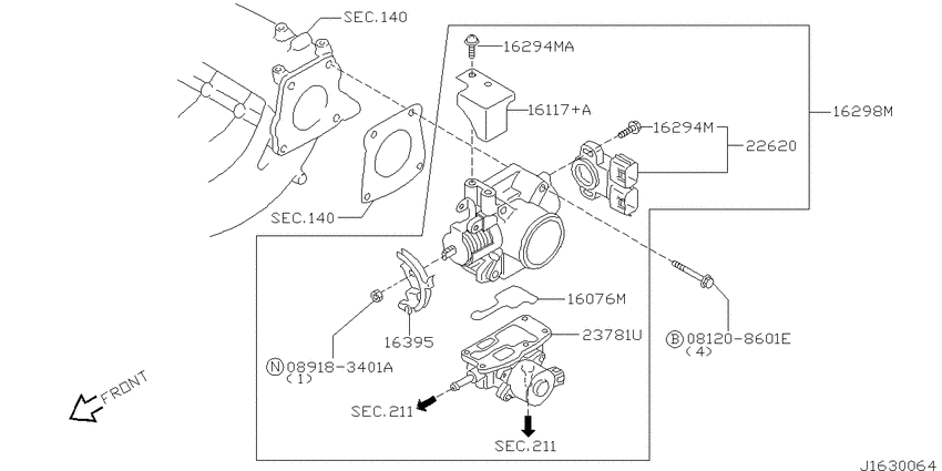 Throttle chamber