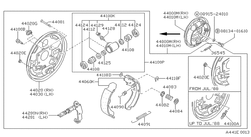 Rear brake