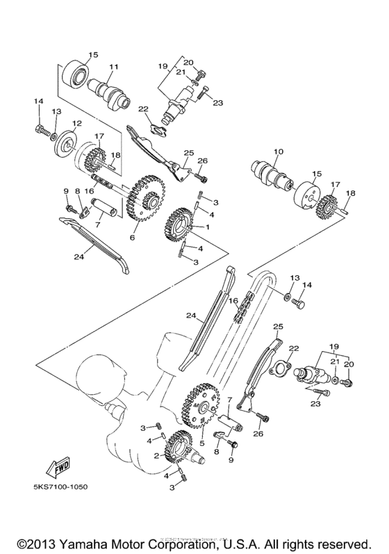 Camshaft & chain