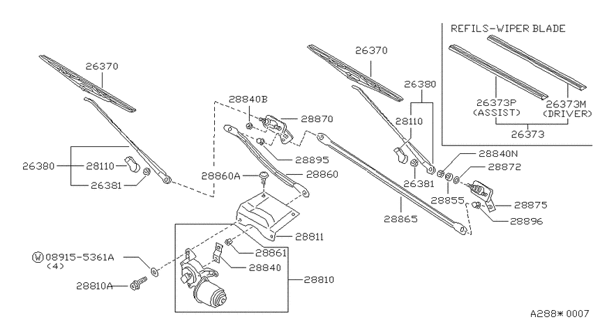 Windshield wiper