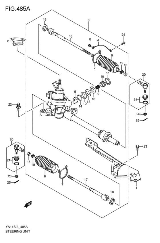 steering unit
