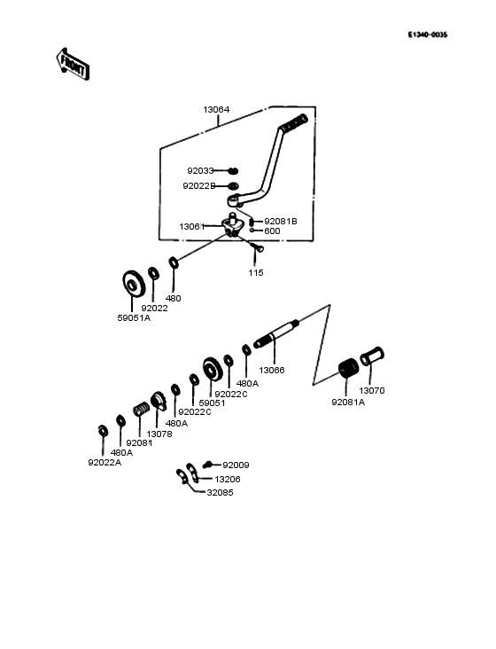 Kickstarter mechanism