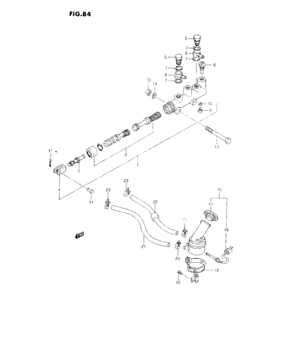 Brake master cylinder