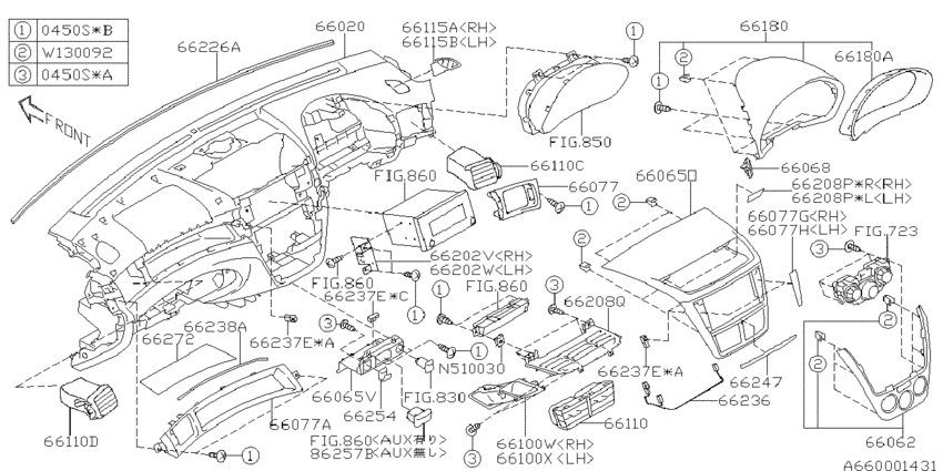 Instrument panel