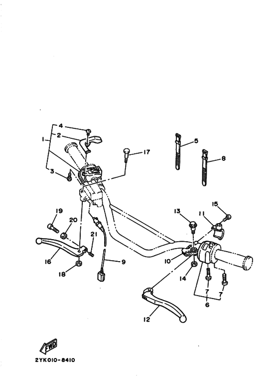 Handle switch & lever