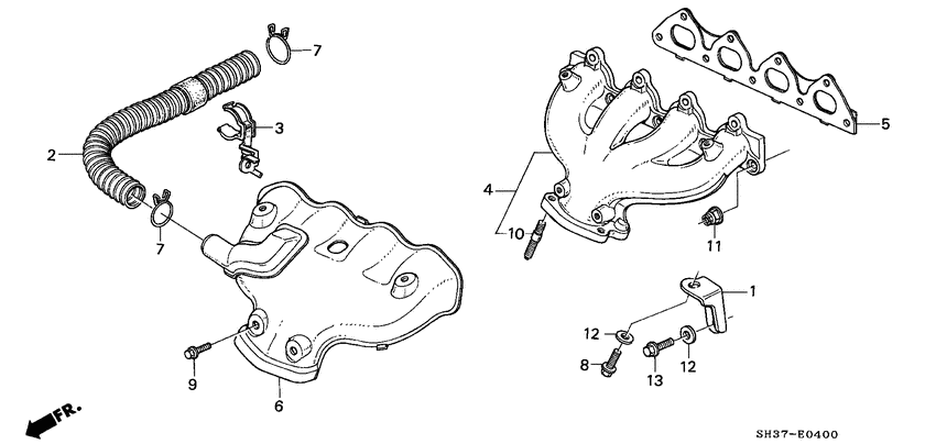 Exhaust manifold