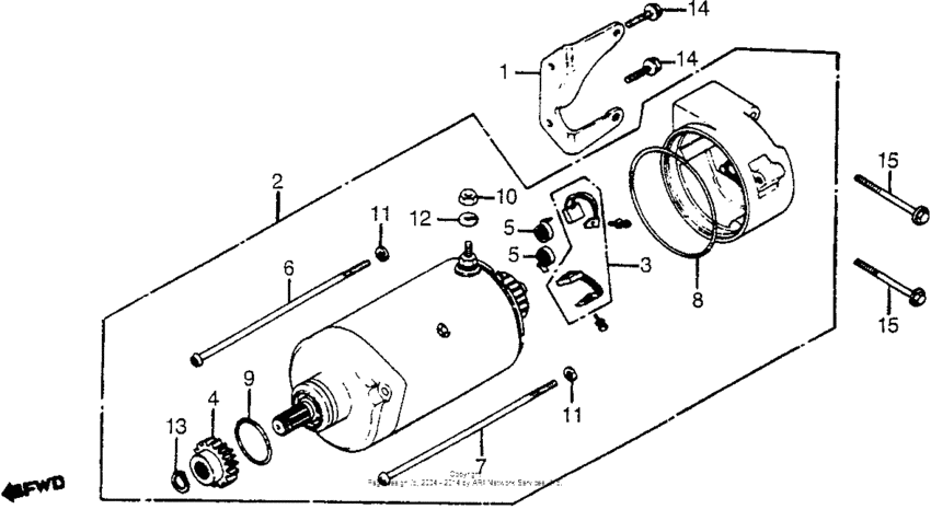 Starter motor