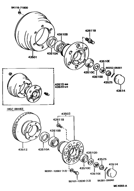 Front Axle Hub