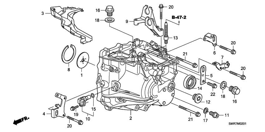Transmission case