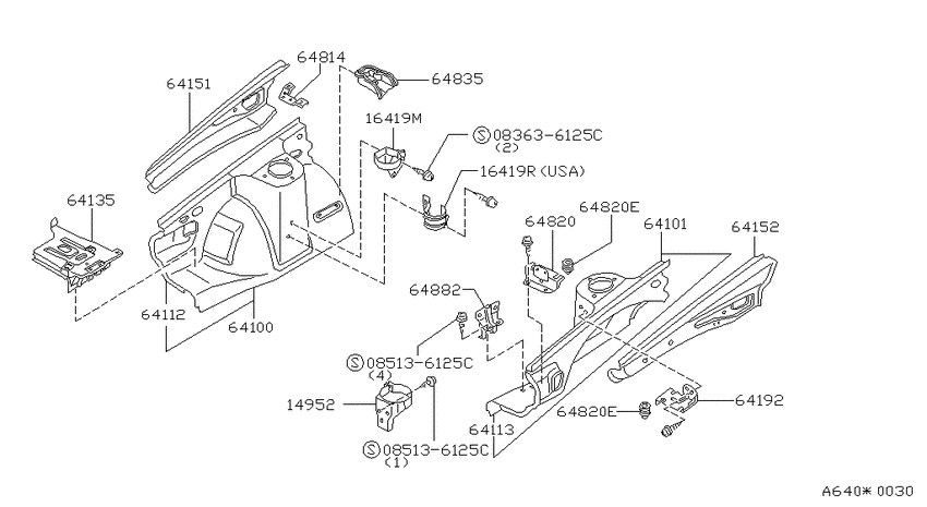 Hood ledge & fitting