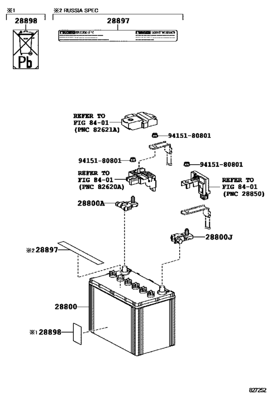 Battery & Battery Cable