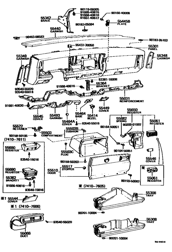 Instrument Panel & Glove Compartment